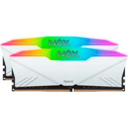 Оперативна память Apacer (AH4U16G32C28YNWAA-2) White 16 GB (2х8GB) DDR4 3200 MHz NOX RGB