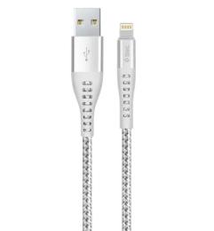 Дата-кабель Ttec ExtremeCable USB (тато) - Lightning (тато) 1.5m Silver (2DKX01LG)
