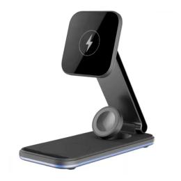 Бездротовий зарядний пристрій Proove Energy Fold Black 3 in 1