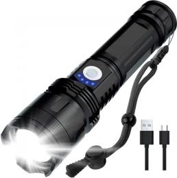 Ліхтарик HiSmart P50 LED Black (AA620203)