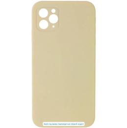 Чохол-накладка Infinity Maxcell Silicone Case Full Camera Protective для iPhone 15 Cream