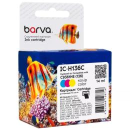 Картридж для принтера BARVA HP 136 (C9361HE) Color (IC-H136C)