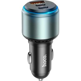 Автомобільний адаптер для телефона Hoco NZ9 Galloper Black