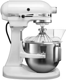 Кухонна машина KitchenAid Heavy Duty 4, 8 л White (5KPM5EWH)
