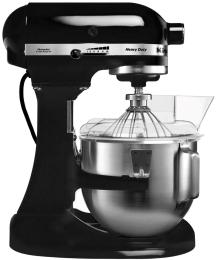Кухонна машина KitchenAid Heavy Duty 4, 8 л Black (5KPM5EOB)