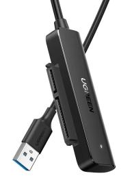 Кабель для підєднання накопичувачів інформації Ugreen CM321 USB-A to 2.5-Inch SATA Converter 50cm (UGR-70609) Black