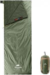 Спальний мішок Naturehike Summer LW180 NH21MSD09 Green M лівий