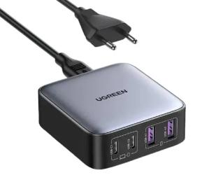 Док-станція Ugreen CD327 Nexode 65W Desktop Charger EU (UGR-90747) Silver
