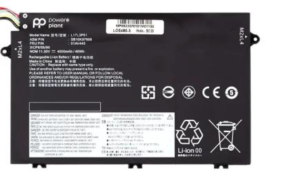 Акумулятор до ноутбука PowerPlant LENOVO ThinkPad E480 (01AV445) 4000mAh 11.55V