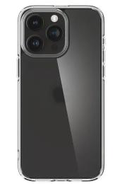 Чохол-накладка Spigen для iPhone 15 Pro Max Crystal Hybrid, Crystal Clear (ACS06446)