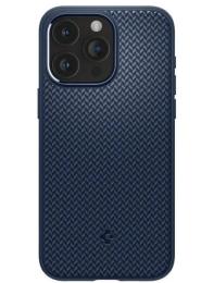 Чохол-накладка Spigen для Apple iPhone 15 Pro Max Mag Armor MagFit Navy Blue (ACS06598)