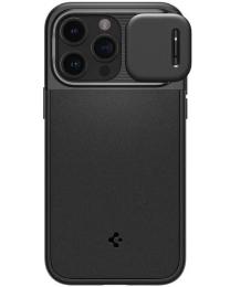 Чохол-накладка Spigen для Apple iPhone 15 Pro Optik Armor MagFit Black (ACS06738)