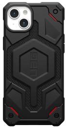 Чохол-накладка UAG Apple iPhone 15 Plus Monarch Pro Magsafe Kevlar Black (114220113940)