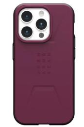Чохол-накладка UAG для Apple iPhone 15 Pro Max Civilian Magsafe Bordeaux (114295119049)