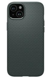 Чохол-накладка Spigen для Apple iPhone 15 Liquid Air Abyss Green (ACS06792)
