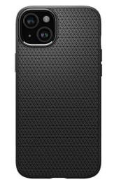 Чохол-накладка Spigen для Apple iPhone 15 Plus Liquid Air Matte Black (ACS06650)