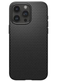 Чохол-накладка Spigen для Apple iPhone 15 Pro Liquid Air Matte Black (ACS06704)