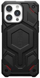 Чохол-накладка UAG Apple iPhone 15 Pro Max Monarch Pro Magsafe Kevlar Black