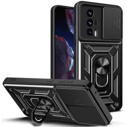 Чохол-накладка EpiK Camshield Serge Ring для Xiaomi Poco F5 Pro/Redmi K60/K60 Pro Black