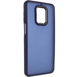 Чохол-накладка EpiK Lyon Frosted для Xiaomi Redmi Note 9s/Note 9 Pro/Note 9 Pro Max Blue