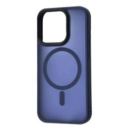 Чохол-накладка WAVE Matte Insane Case with MagSafe для Apple iPhone 15 Midnight Blue