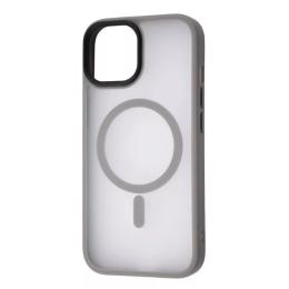 Чохол-накладка WAVE Matte Insane Case with MagSafe для Apple iPhone 15 Gray