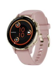 Смарт-годинник Garmin Venu 3S Dust Rose Case Soft Gold S. Steel Bezel w. and S. Band (010-02785-03)