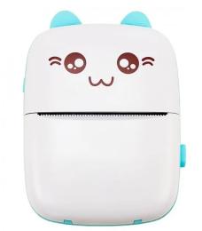 Фотопринтер Infinity Phomemo 9 Portable Mini Blue + 1 рулон білого паперу