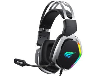 Накладні навушники Havit HV-H2018U Black Plug USB 7.1