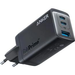 Адаптер живлення для телефона Anker PowerPort 735 GaNPrime Black 65W 2xPD &amp; 1xPIQ PPS/DPDS (A2668311)