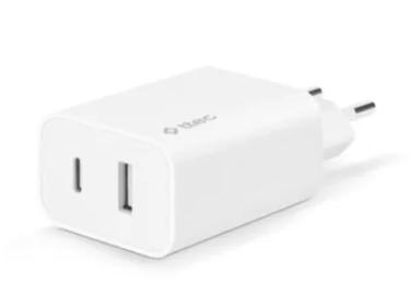 Адаптер живлення для телефона Ttec SmartCharger Duo White PD USB-C/USB-A 32Вт (2SCS24B)