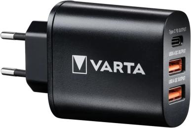 Адаптер живлення для телефона Varta Wall Charger 38W Black (57958101401)