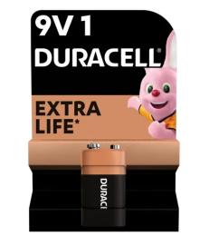 Батарейка Duracell 6LR61 MN1604 9V 1 шт (5000394066267)
