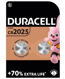 Батарейка Duracell 2025 3V (DL2025/CR2025) 2 шт. (5000394045514)