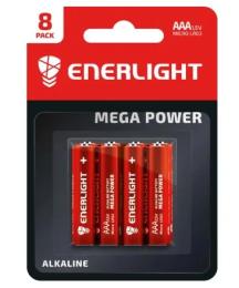 Батарейка Enerlight Alkaline Mega Power LR3 8шт./уп.