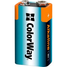 Батарейка ColorWay Alkaline Power 6LR61 9V 1шт./уп.