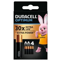 Батарейка Duracell Optimum AA (LR06) 4 шт (5000394158696)