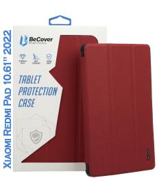 Чохол-книжка для планшета BeCover Smart Case для Xiaomi Redmi Pad 10.61 2022 Wine Red (708729)