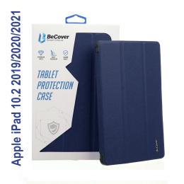 Чохол-книжка для планшета BeCover Tri Fold Soft TPU Silicone Apple iPad 10.2 2019/2020/2021 Deep Blue (706882)