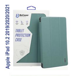 Чохол-книжка для планшета BeCover Tri Fold Soft TPU Silicone для Apple iPad 10.2 2019/2020/2021 Green (706884)