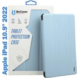 Чохол-книжка для планшета BeCover Tri Fold Soft TPU Silicone для Apple iPad 10th 2022/2024 10.9/iPad 2025 Light Blue (708522)