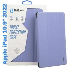 Чохол-книжка для планшета BeCover Tri Fold Soft TPU Silicone для Apple iPad 10th 2022/2024 10.9/iPad 2025 Purple (708524)