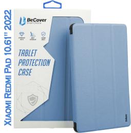 Чохол-книжка для планшета BeCover Soft Edge для Xiaomi Redmi Pad 10.61 2022 Deep Blue (708744)