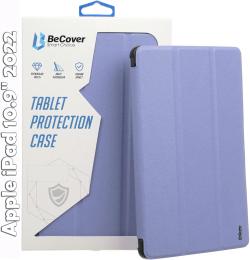 Чохол-книжка для планшета BeCover Soft Edge для Apple iPad 10th 2022/2024 10.9/iPad 2025 Purple з кріпленням Apple Pencil (709239)