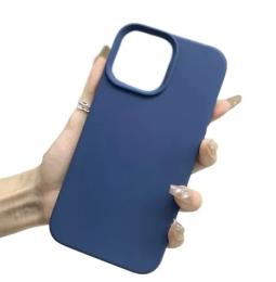 Чохол-накладка Infinity Silicone Case для Apple iPhone 15 Pro Max Midnight Blue