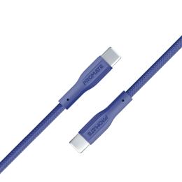 Дата-кабель Promate xcord-cc USB Type-C (тато)  -  USB Type-C (тато) 1m Navy 3A