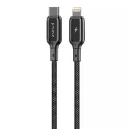 Дата-кабель Proove Dense Metal Type-C (тато)  -  Lightning (тато) 1m Black 27W