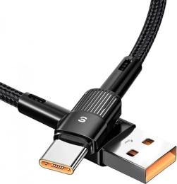 Дата-кабель Essager Star EXCT-XCC01 USB Type-A (тато)  -  USB Type-C (тато) 3m Black 7A