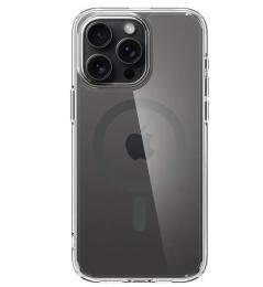 Чохол-накладка Spigen для iPhone 15 Pro Max Ultra Hybrid MagFit Graphite (ACS06577)