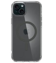 Чохол-накладка Spigen для Apple iPhone 15 Ultra Hybrid MagFit Graphite (ACS06804)
